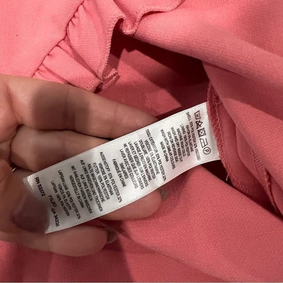 NWT FRENCH CONNECTION Whisper Ruffle-Trim Sweetheart Dress - Picture 13 of 13